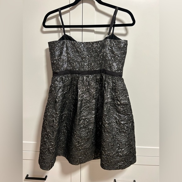 Seduce black and silver mini dress - Picture 2 of 3